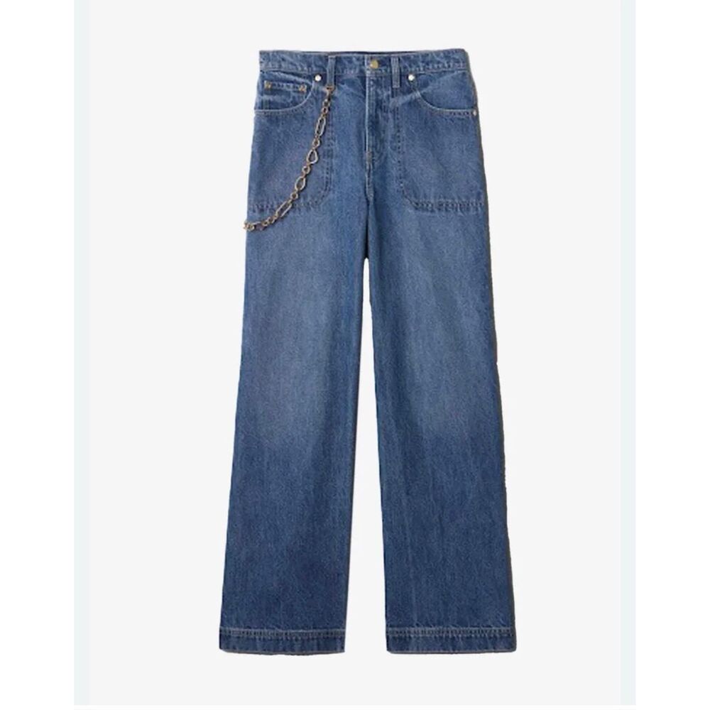 Cult Gaia Gap Collab High Rise Wide Leg Jeans Size 30